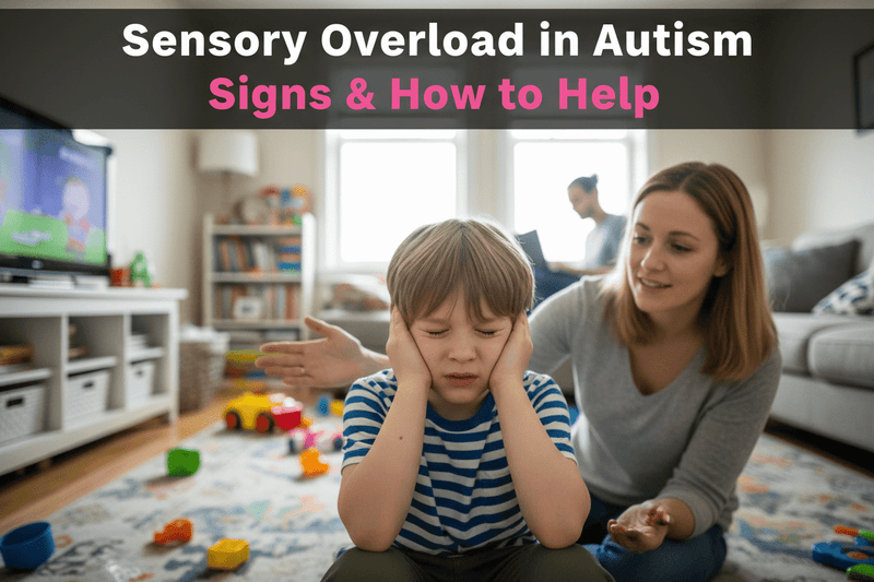 Autistic child experiencing sensory overload — signs, triggers and how to help