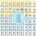 first then visual schedule cards printable ABA autism support
