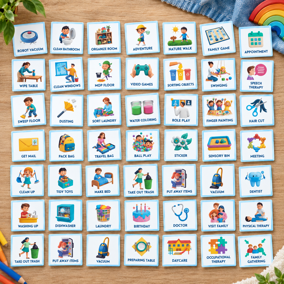 Visual Routine Bundle for Autism & ADHD | Your Child Refuses, Shuts Down & Melts Down... Give Them the Clarity That Finally Brings Peace | Printable