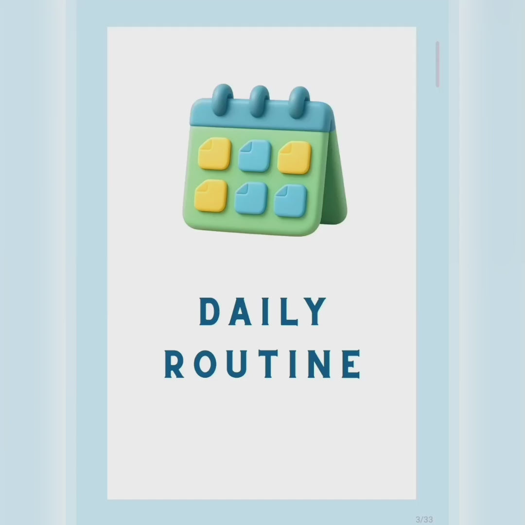 Visual Routine Bundle for Autism & ADHD | Your Child Refuses, Shuts Down & Melts Down... Give Them the Clarity That Finally Brings Peace | Printable
