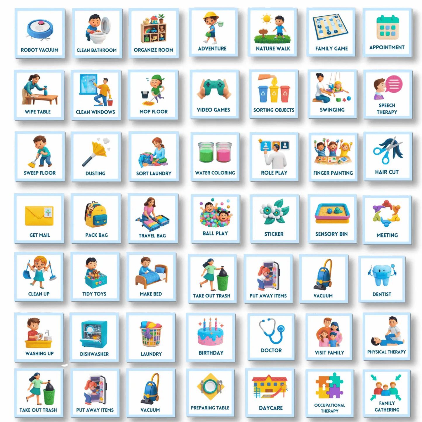 Visual Routine Bundle for Autism & ADHD | Your Child Refuses, Shuts Down & Melts Down... Give Them the Clarity That Finally Brings Peace | Printable