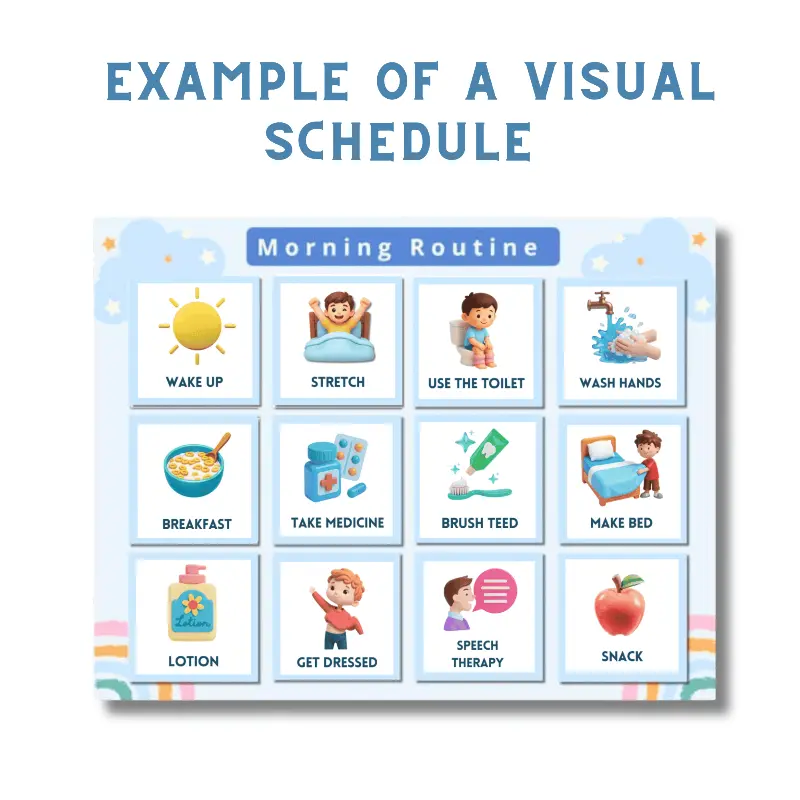 Visual Routine Bundle for Autism & ADHD | Your Child Refuses, Shuts Down & Melts Down... Give Them the Clarity That Finally Brings Peace | Printable