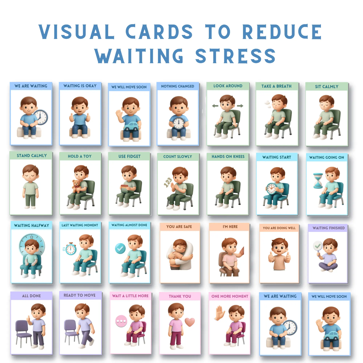 Visual Routine Bundle for Autism & ADHD | Your Child Refuses, Shuts Down & Melts Down... Give Them the Clarity That Finally Brings Peace | Printable