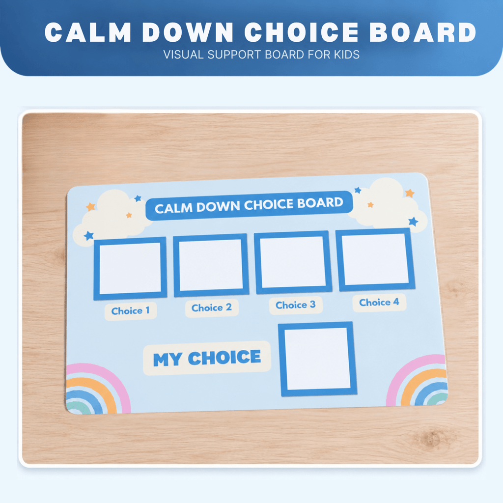 Calm Down Cards for Autism & ADHD | Help Your Child Self-Regulate with Confidence & Choice | Printable