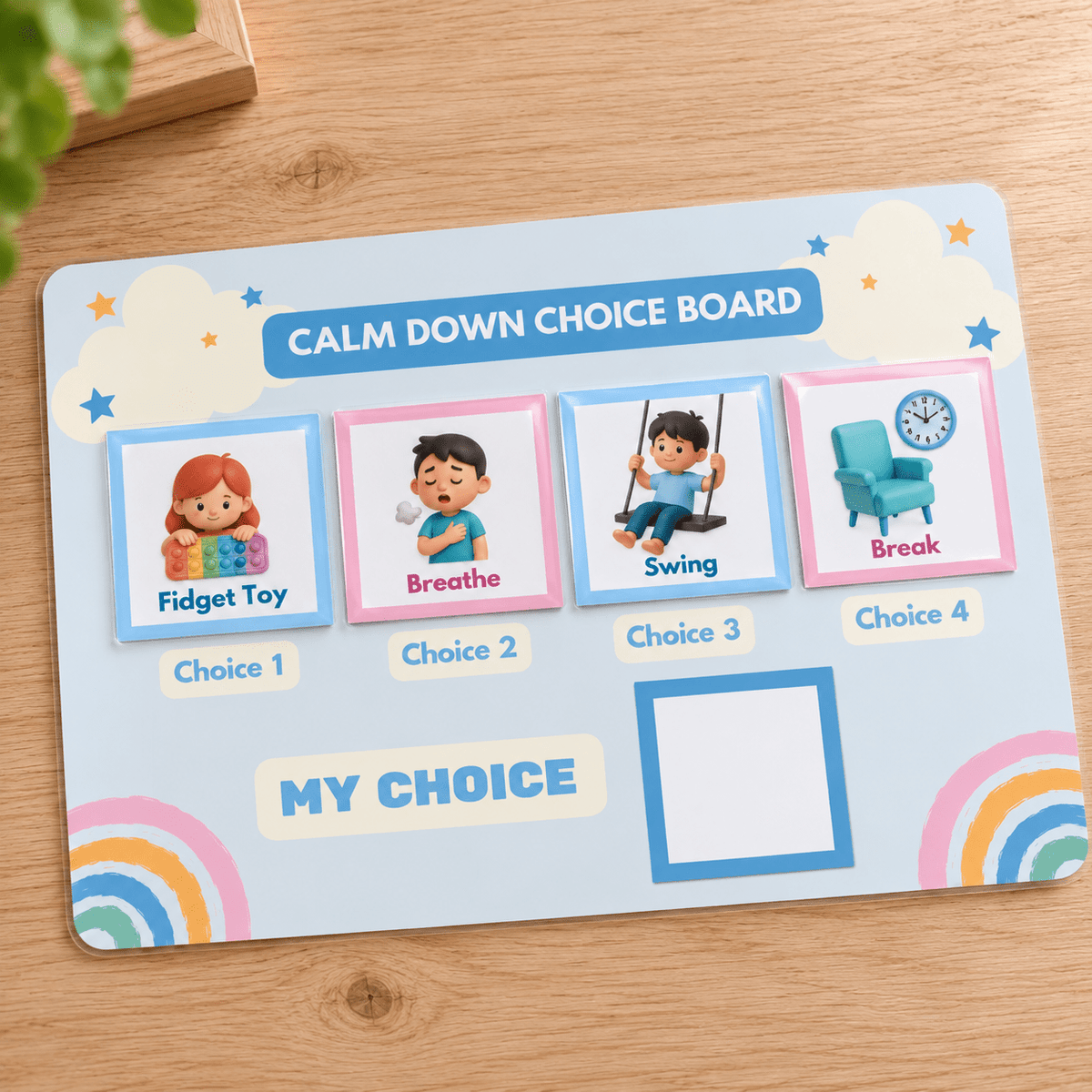 Calm Down Cards for Autism & ADHD | Help Your Child Self-Regulate with Confidence & Choice | Printable
